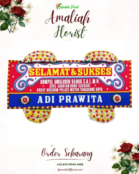 Papan Bunga Ucapan Selamat Pulau Laut